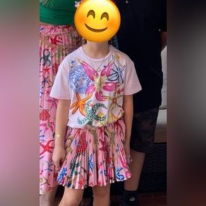 Girls Versace Skirt, size 6A